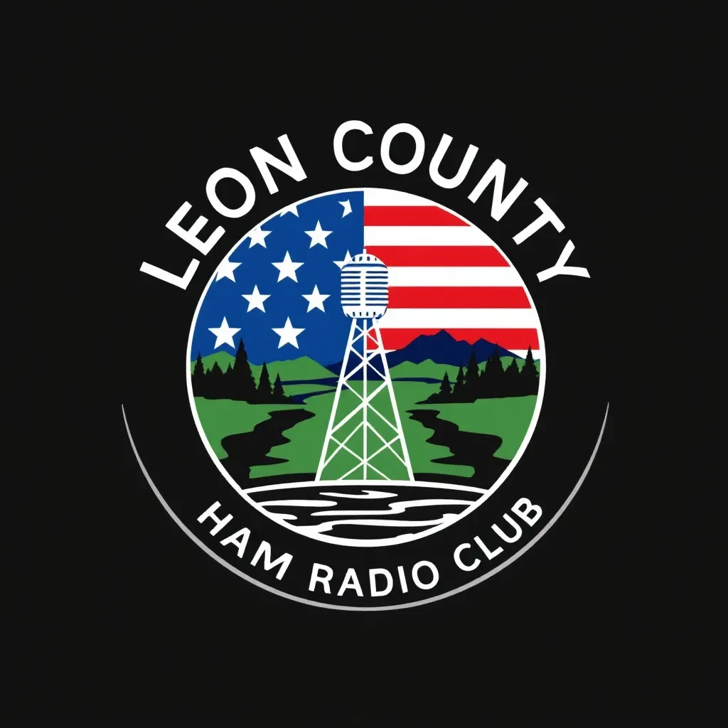 Leon County Ham Radio Club — LCHRC logo and club name